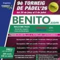 Obertes les inscripcions del IX Torneig Benito.com de pàdel