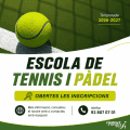 Obrim les inscripcions per a l’escola de tennis i pàdel