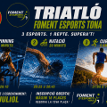 Primera edició del Triatló Foment Esports Tona, un repte amb tres disciplines